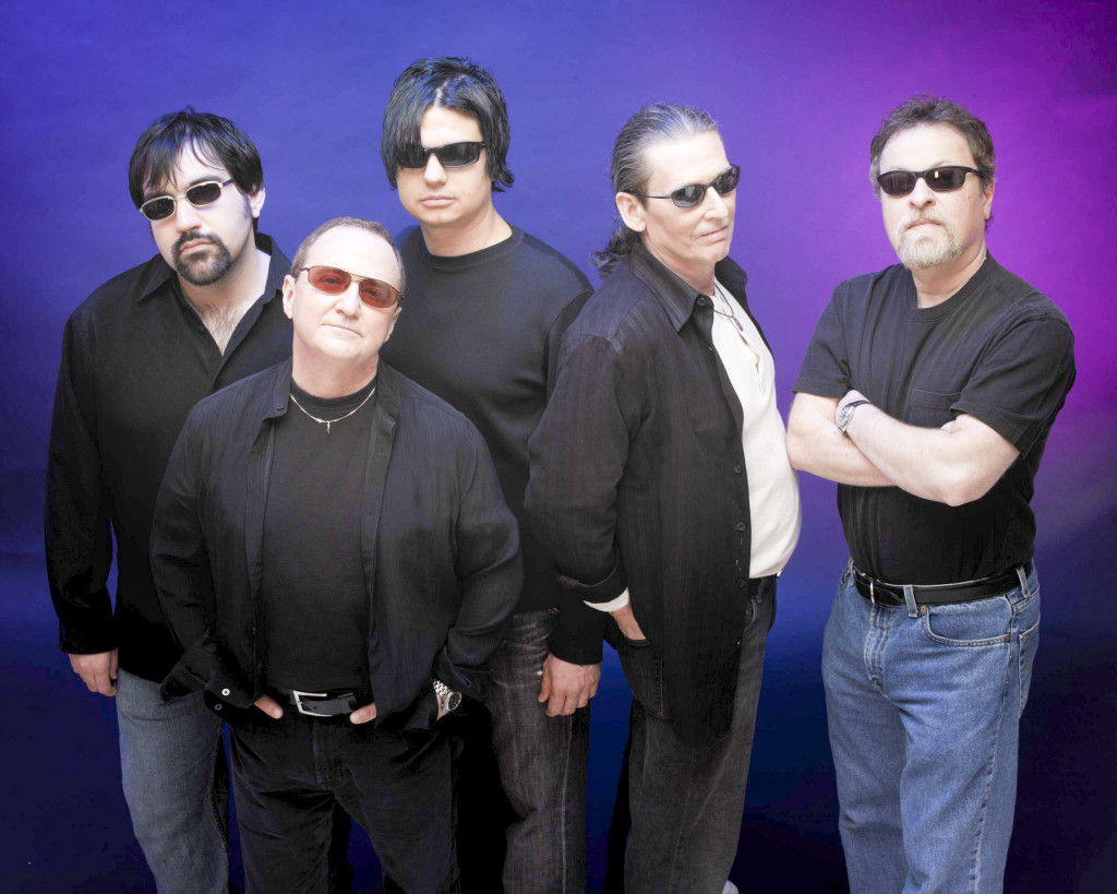 Blue Öyster Cult. L to R: Me, Donald "Buck Dharma" Roeser, Jules Radino, Allen Lanier, Eric Bloom. 2005