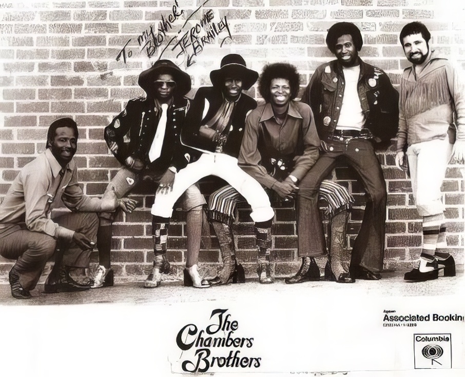 The Chambers Brothers in 1971. Can you guess which one my dad is?