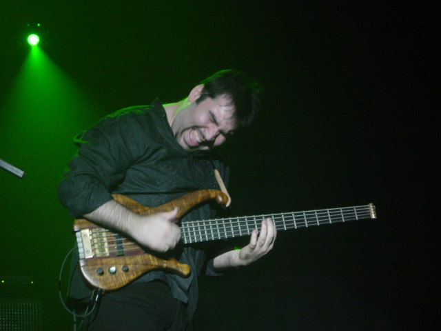 On bass with Blue Öyster Cult in 2004
