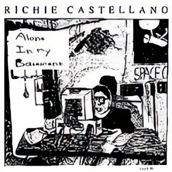 The album artwork for my first CD, Alone In My Basement - Art by Louis Kornfeld